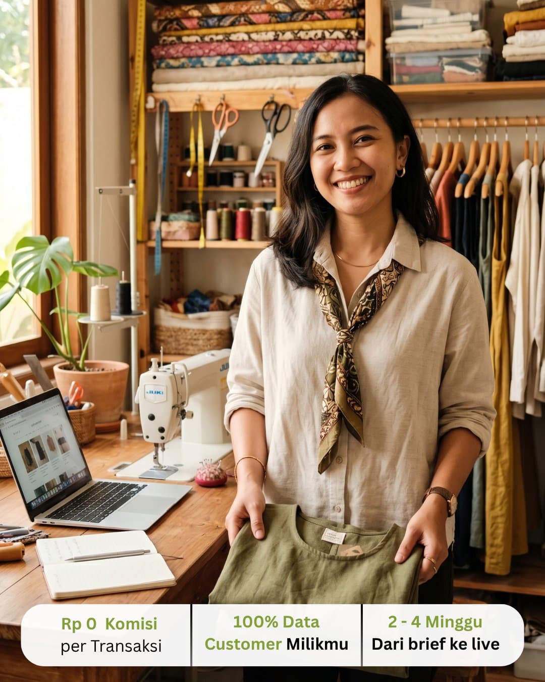 Pemilik toko online migrasi dari marketplace ke website sendiri